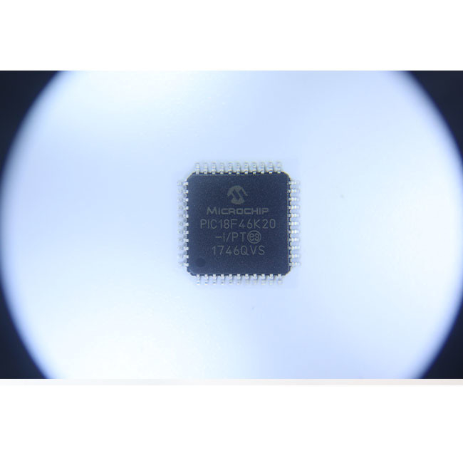 MCU 64KB Flash 3968B RAM 36 I/O 8B Microcontrollers PIC18F46K20-I/PT