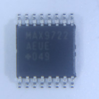 MAX9722AEUE+ Audio Amplifiers IC 130 MW TSSOP-16 2 Channel Headphone Amp IC